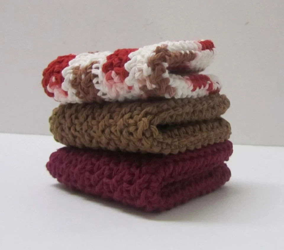 Juego de paños de baño de algodón para toallitas faciales Foto 2 de 4