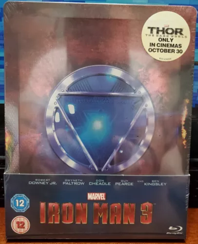 Iron Man 3 - Zavvi Exclusive Limited Edition Steelbook SEALED