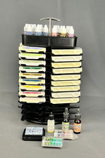 Stampin Up 48 Slot Caddy Rotating Storage Rack w/38 Stamp Pads  29 Ink Refills