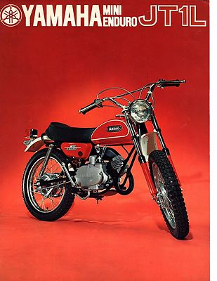 1971 Yamaha Mini Enduro JT1L factory original sales brochure - Main Image