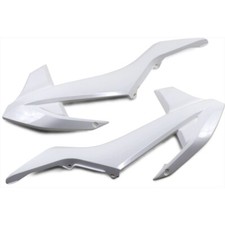 UFO Radiator Shrouds - SX 65 - White | KT04073-047