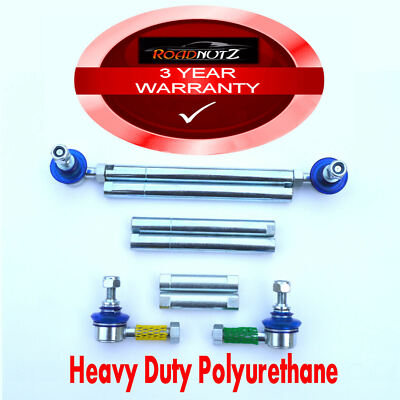 RoadNutz Front Adjust Drop Links for BMW 3 Coupe E46 316-330 xi ci +M3 1999-2006
