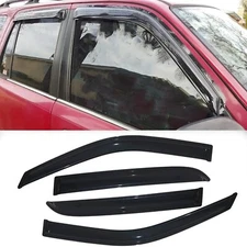 Window Visors Rain Guards Side Wind Deflectors Vent Sun Shade for Chevrolet S...