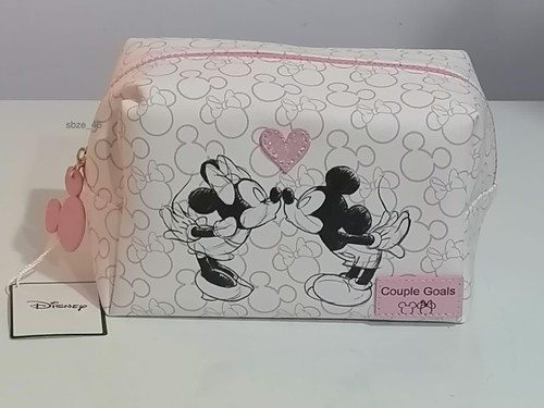 Disney Mickey \u0026 Minnie Mouse Couple Goal Wash Bag Make-Up Cosmetic Bag  Primark | eBay