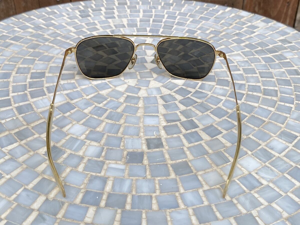 American Optical AO Original Pilot 52 20 140mm Gold/Gray | eBay American Optical AO Original Pilot 52 20 140mm Gold/Gray | eBay