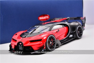 Autoart 1 18 Vision Gran Turismo Vgt Bugatti Red Ebay