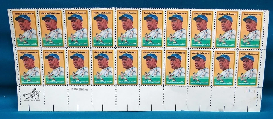 Jackie Robinson Sheet, Plus US Commemorative Stamps From Collection - Image 2 of 4