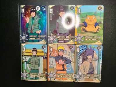 Anko Mitarashi 6 Card Naruto Shippuden Trading Card Anime CCG