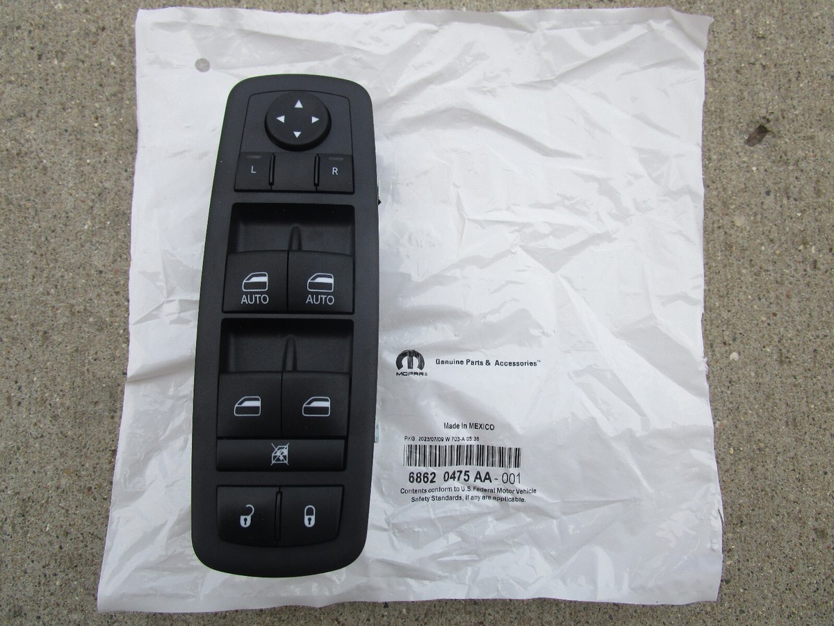 14 - 15 JEEP GRAND CHEROKEE FRONT LEFT MASTER POWER WINDOW SWITCH