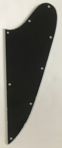For 3-Ply Gibson Firebird Style Guitar Pickguard Scratch Plate,Black
