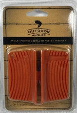 NEW! Outdoor Angler Multi-purpose Dual Stage Sharpener FREE Shipping Orange