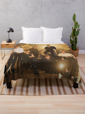 Stray Kids Velveteen Plush Blanket, Lose My Breath Throw Blanket, Hyunjin, Kpop