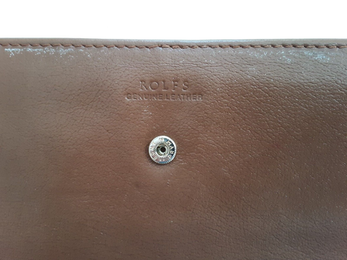 Geldbörse Damen braun Leder der Marke Rolfs - Bild 3 von 5