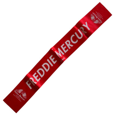 Freddie Mercury Tribute Concert Scarf 1992 Wembley Banner Sash Queen (New)