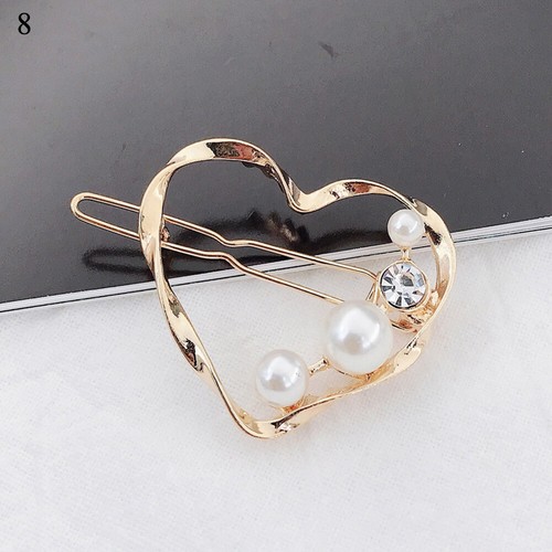 Women Gold Vintage Hair Clips Metal Hair Clip Barrette Slide Grips Hairpin Cla ε - Picture 51 of 53