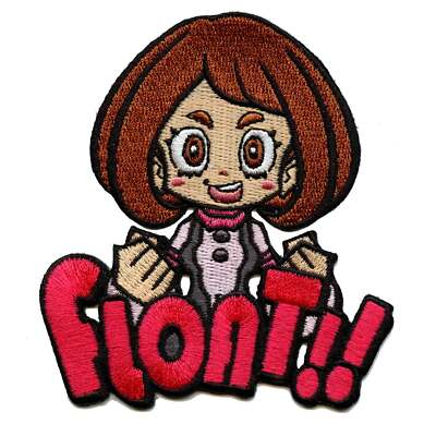 Anime Mein Hero Academia: Ochaco Schwimmer! Bestickt Patch
