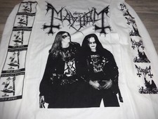 Mayhem LS Shirt Sold Out Black Metal Morbid Mayhem Dead Bathory Old Funeral