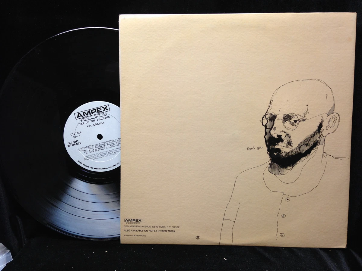 Lol Coxhill-Ear Of Beholder-Ampex 10132-2LP SET WLP PROMO FREE JAZZ