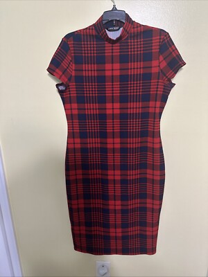 SHIEN Holiday Flannel Dress