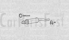 EXAU3022 EXHAUST FRONT BOX Audi Coupe 2.2 Petrol Coupe 10/1988 to 09/1989