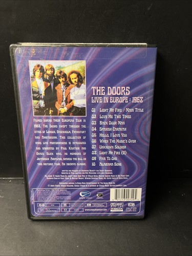 The Doors Live In Europe 1968 (DVD 2004) - Imagen 2 de 4