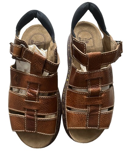 Size 9 - Dr. Martens Daxton Slide Sandals Men's Black Leather Sip