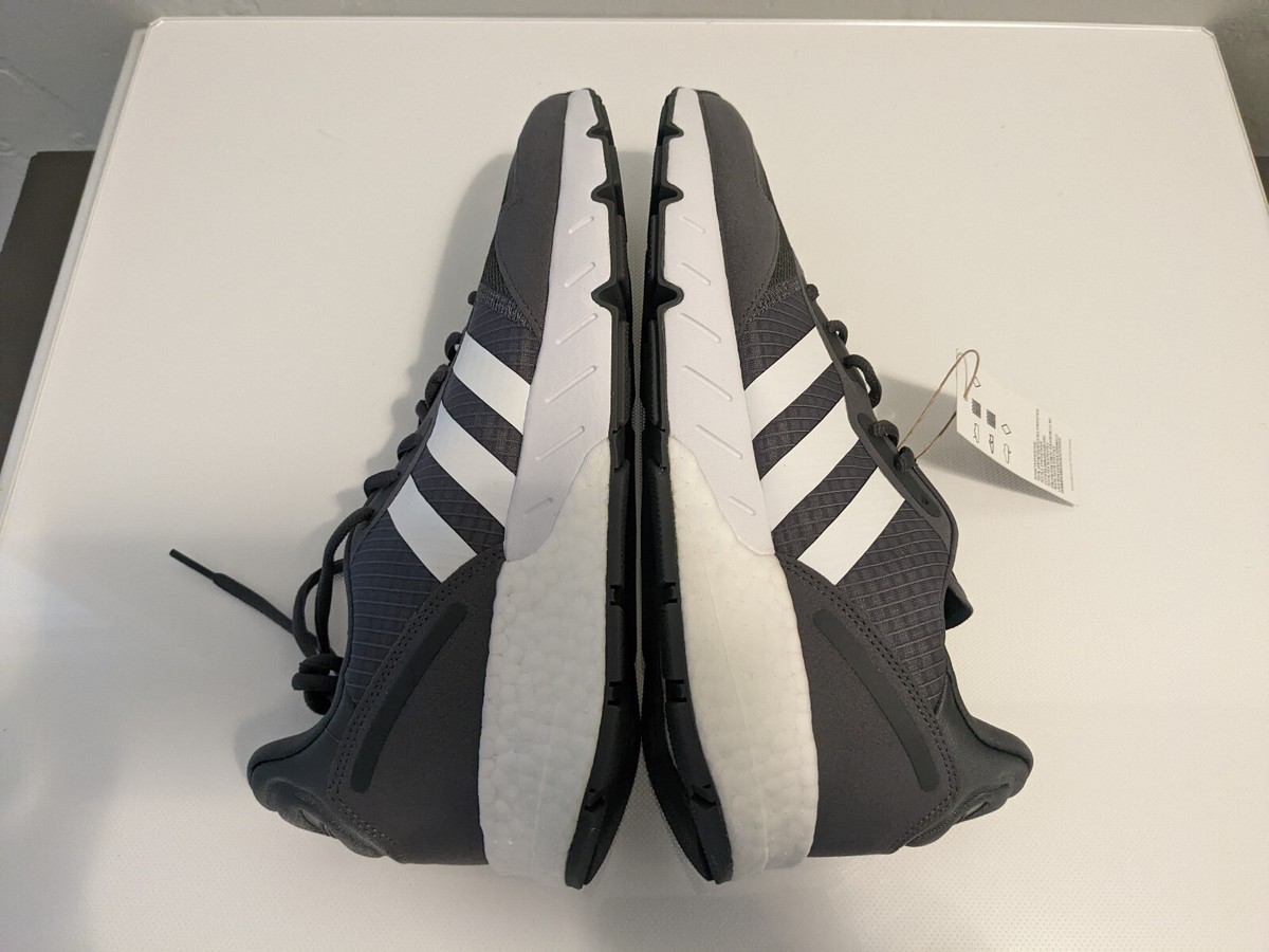 ⭐︎SHOO⭐︎ adidas ZX 1K Boost Grey White H01911 Men's Running Shoes