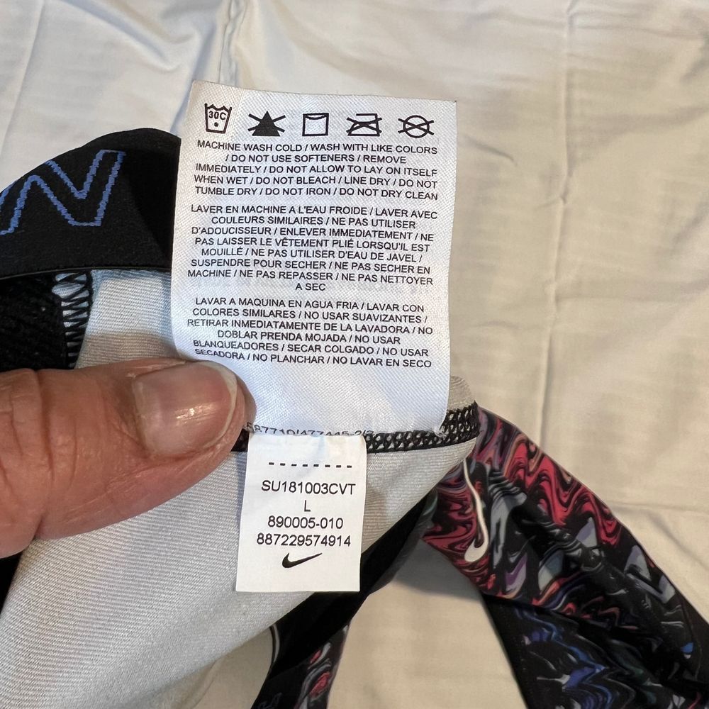 Nike Dri-FIT Wave Pattern Base Layer Athletic Leg… - image 8