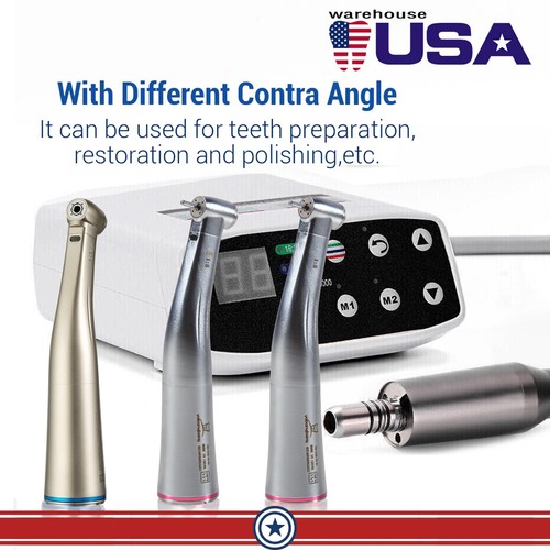 SANDENT Dental Brushless LED Electric Micro Motor 1:1/1:5 Increasing Handpiece - Picture 8 of 39