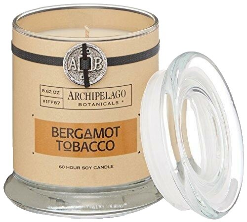 bergamot tobacco Archipelago Botanicals Bergamot Tobacco Glass Jar Candle | Italian Bergamot,