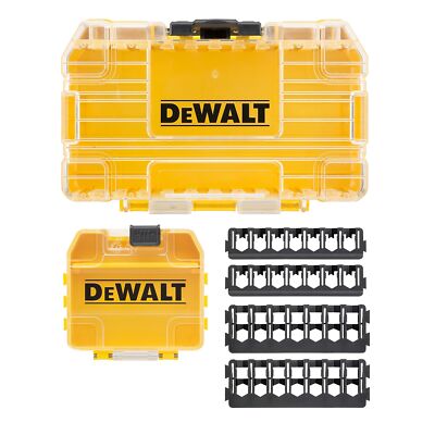 DeWalt DT70801 Kleiner TOUGHCASE  Koffer inkl. Schüttbox und Halterungen f. Schr