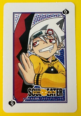 Soul＝Eater  Soul Eater Playing Poker card animate Japanese anime F/S