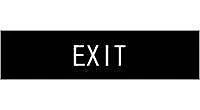Classic Exit Sign