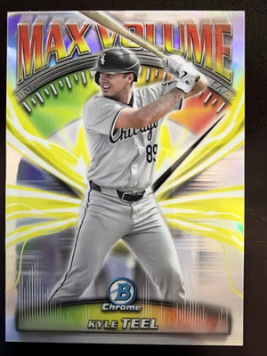 #ad #ad 2025 Bowman Chrome #MV 2 Kyle Teel Max Volume $1.99