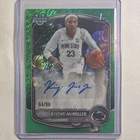 Bowman 2025-26 Chrome Basketball Kiyomi McMiller CPA-KM Auto Green 64/99 PSU