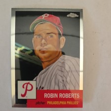 Topps 2022 Chrome Platinum Anniversary Robin Roberts Phillies #156 Card