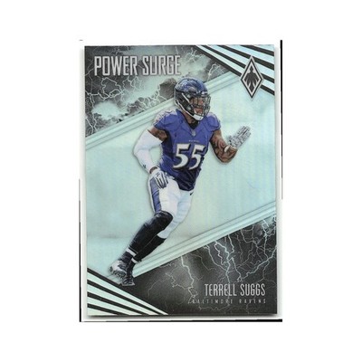 Terrell Suggs 2017 Panini Phoenix Power Surge #PS-28 Baltimore Ravens NM