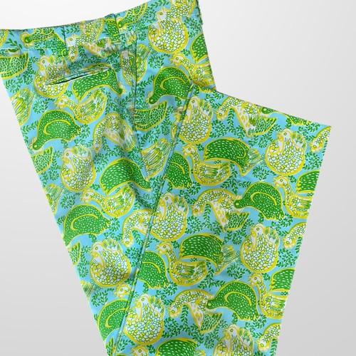 Lilly Pulitzer Men’s Stuff  Palm Beach Vintage 70's 38X34 Pants Slacks