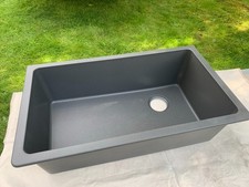 Elkay Quartz Kitchen Sink ELGU13322GY0 Dusk Gray One Bowl Undermount Sink