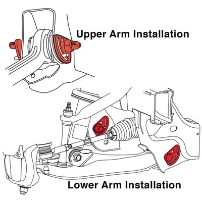 SPC Performance 86375 Alignment Caster / Camber Kit Front Upper