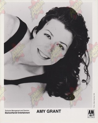 Amy Grant B/W Press Photo - (A&M, Glossy)  1994 p.c. Albert Sanchez