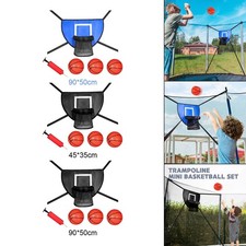 Mini canestro da basket per trampolino robusto per bambini e adulti