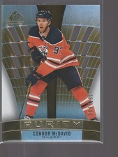 2021-22 Upper Deck SP Game Used Purity Gold 056/150 Connor McDavid #P-1 Oilers