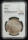 1891-S Morgan Silver Dollar NGC MS62 San Francisco Issue