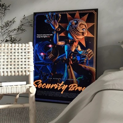 Five Nights at Freddy's Security Breach Poster Druck Bild Dekoration