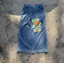 BEST CONDITION ON THE MARKET JNCO JEANS SIZE 34x32 VINTAGE BAGGY