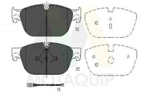 Bremsbelagsatz Scheibenbremse Motaquip LVXL1642 FüR Peugeot 508 1 SW 407 RCZ 308