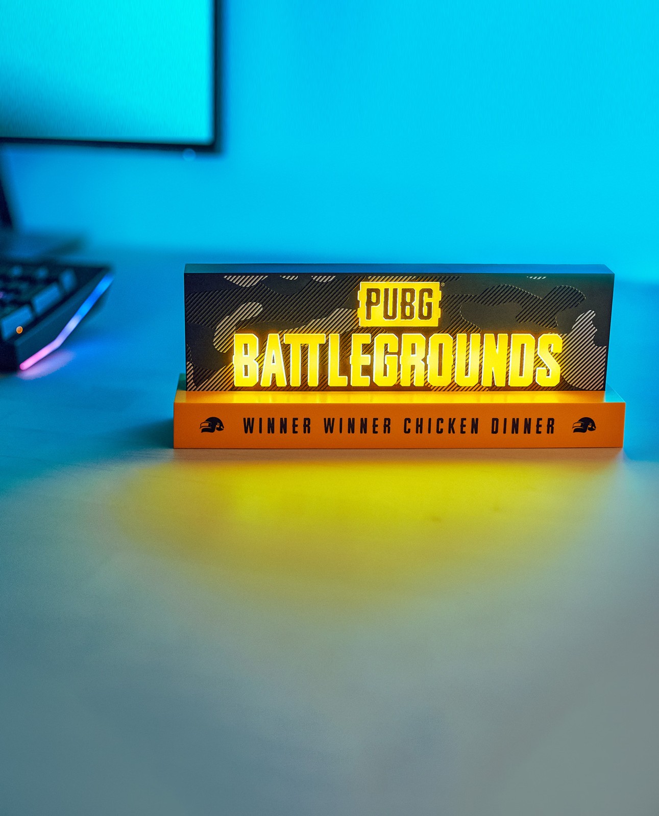Светодиодная подсветка NEAMEDIA с логотипом Pubg Battlegrounds на лампе