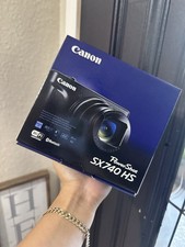Canon PowerShot SX740 HS 20.3MP Compact Camera 40x Zoom 4K Wi-Fi Bluetooth