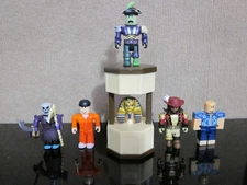 Roblox Jailbreak Museum Heist Pharaoh Display Only Light Works w/ Figures